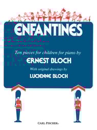 Enfantines piano sheet music cover